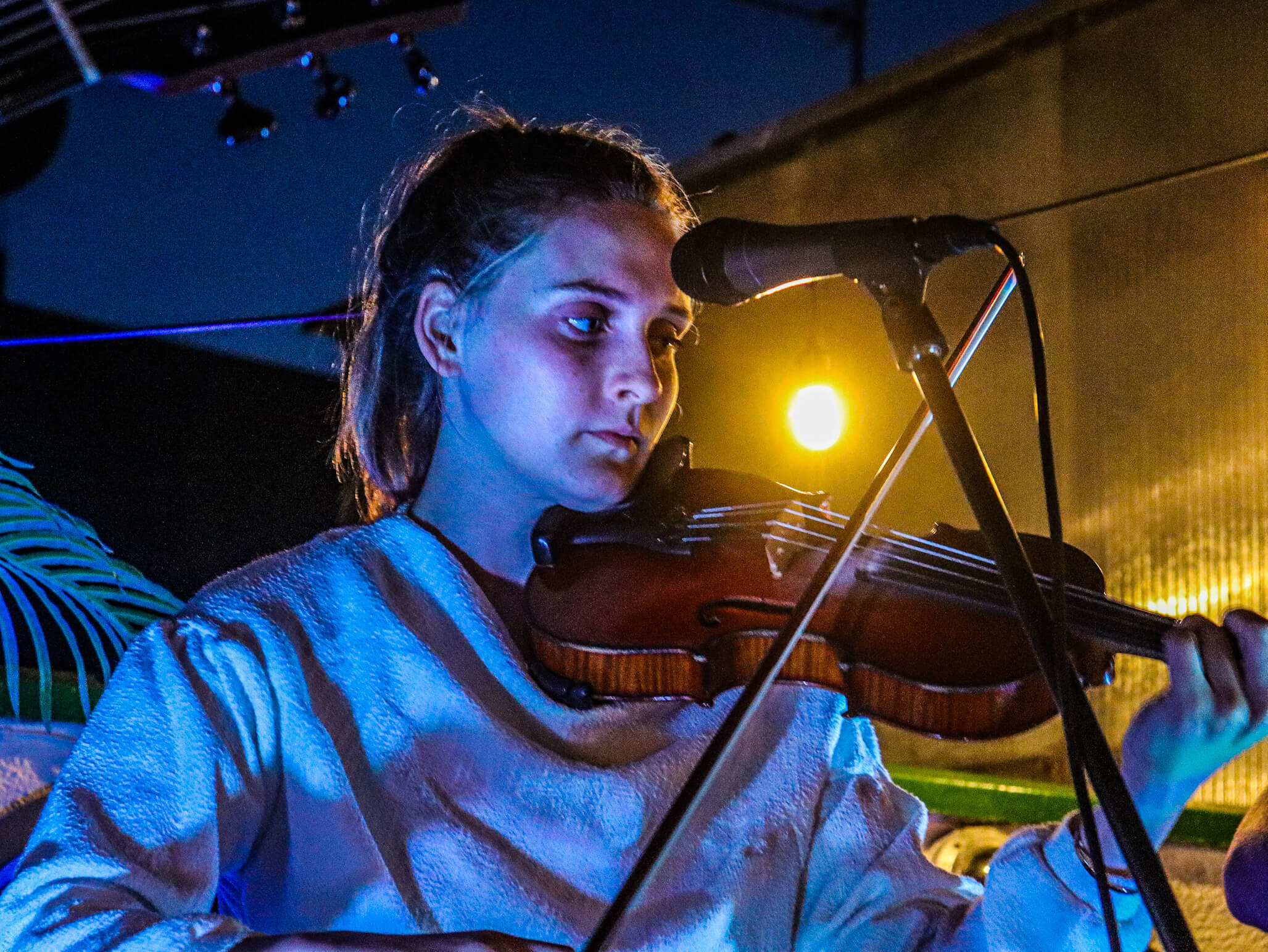 Caoimhe Shoot the Waters Violin Fiddle Action Photo